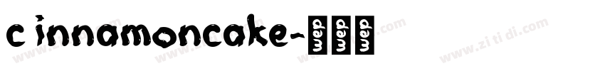 c innamoncake字体转换